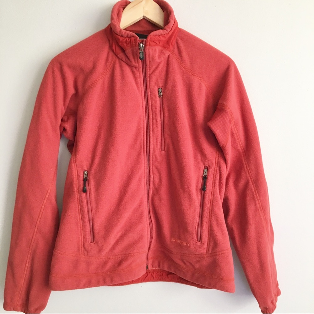 Patagonia Regulator fleece full zip red / orange
